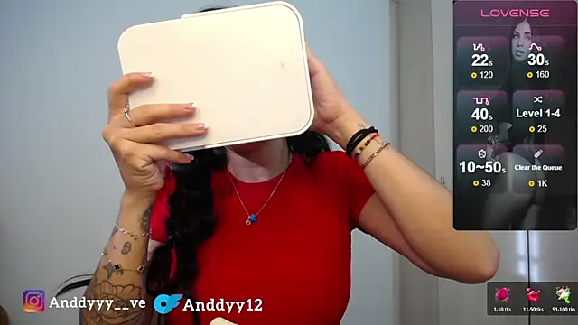 Anddyy   online show from June 12, 2026, 12:26 pm