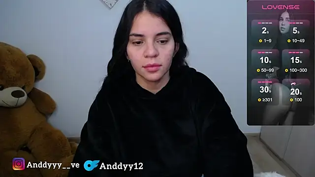 Anddyy   online show from July 28, 2026, 8:45 pm