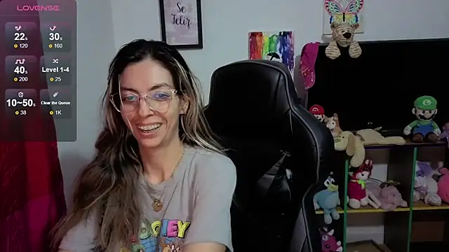 Snapshot of Princezzlove3 chatting on October 30, 2025, 1:07 am Princezzlove3 online show from October 30, 2025, 1:07 am