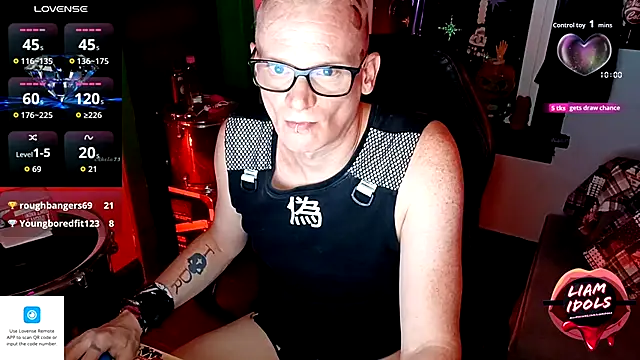 LiamIdols online show from October 7, 2025, 7:16 am