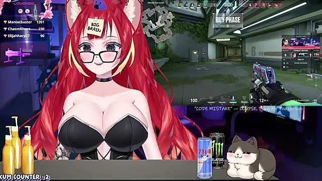 LewdKira VT online show from March 21, 2025, 10:17 am