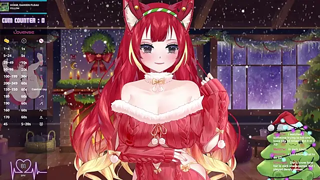 LewdKira VT online show from December 14, 2025, 6:23 pm