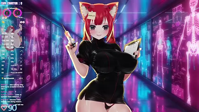 LewdKira VT online show from May 3, 2026, 4:35 pm