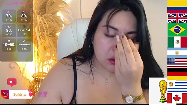 Snapshot of Sofi_BBW chatting on June 18, 2026, 12:42 pm Sofi BBW online show from June 18, 2026, 12:42 pm