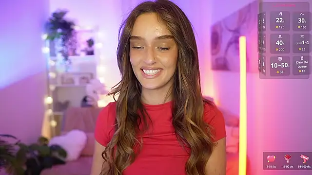 Clara Nia online show from March 15, 2026, 6:58 pm