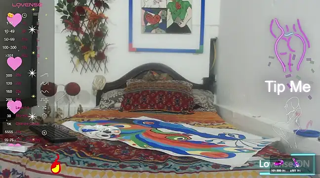 Charlotte Spicy online show from February 12, 2025, 10:03 am