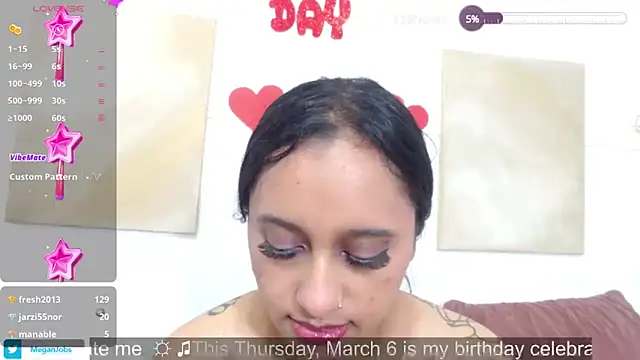 meganjobss online show from March 4, 2025, 6:50 pm