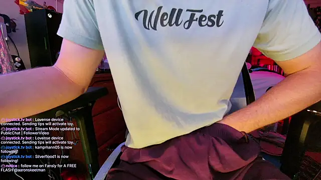 AaronSkeetman online show from May 9, 2026, 10:20 am