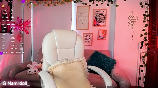 NamiDoll online show from March 14, 2026, 10:15 pm