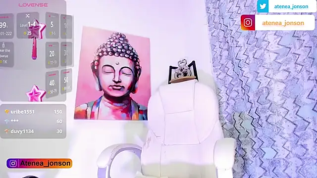 Atenea jonson online show from June 26, 2026, 5:28 pm
