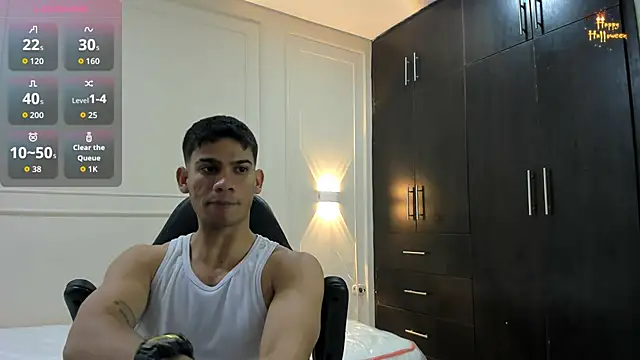 ANDRES STUD online show from April 9, 2026, 4:01 am