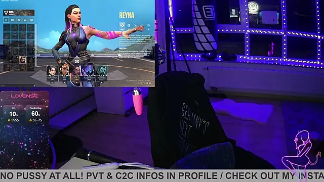 Gamergirl-Linela online show from February 10, 2025, 9:47 pm