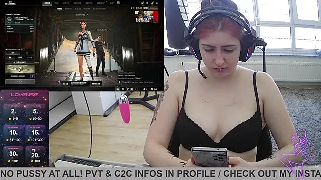 Gamergirl-Linela online show from March 22, 2025, 10:49 am