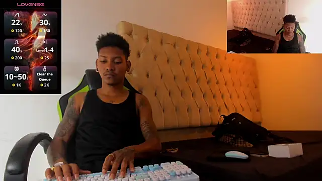 blackdirty420 online show from October 1, 2025, 9:10 pm