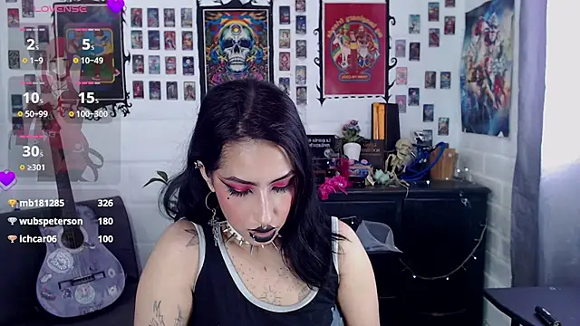Nyx Blackmoon online show from February 23, 2025, 7:07 pm
