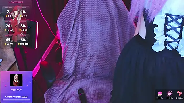 MizukiNoYoru online show from November 24, 2025, 9:03 pm