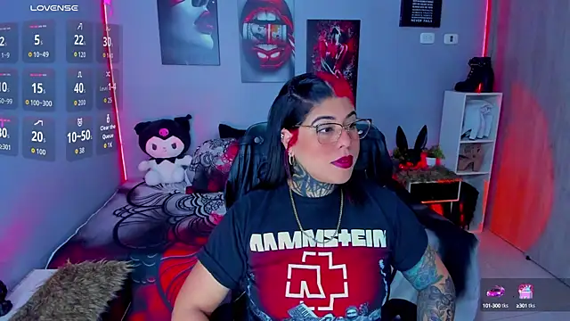 Snapshot of Veronika_metal chatting on September 29, 2025, 11:15 am Veronika metal online show from September 29, 2025, 11:15 am