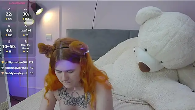 Eva Starlight online show from March 16, 2025, 10:33 am