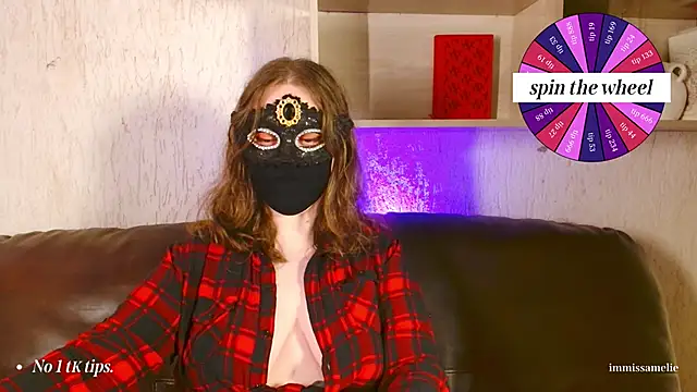 Snapshot of ImMissAmelie chatting on March 8, 2026, 10:35 pm ImMissAmelie online show from March 8, 2026, 10:35 pm