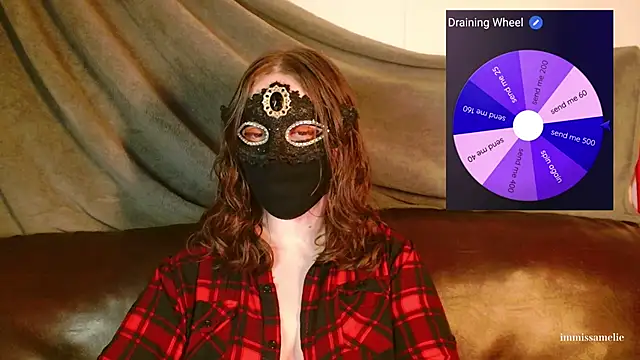 Snapshot of ImMissAmelie chatting on March 17, 2026, 10:46 pm ImMissAmelie online show from March 17, 2026, 10:46 pm