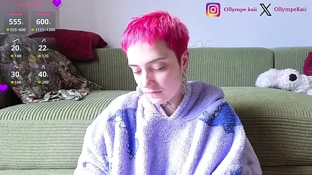 OllympeKaii online show from May 8, 2026, 3:39 pm