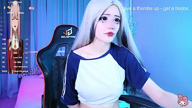 Snapshot of Setsunai_ chatting on February 22, 2026, 4:49 pm Setsunai online show from February 22, 2026, 4:49 pm