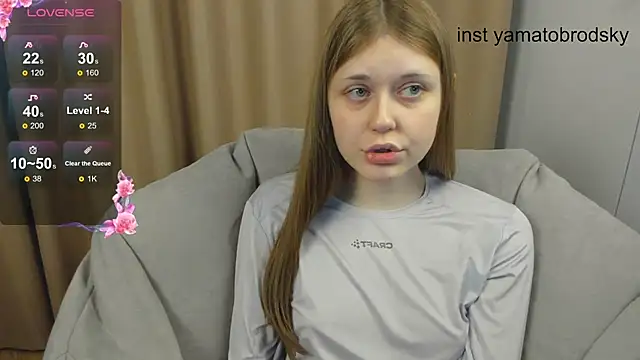 Snapshot of YamatoBrodsky chatting on September 17, 2025, 6:53 pm YamatoBrodsky online show from September 17, 2025, 6:53 pm