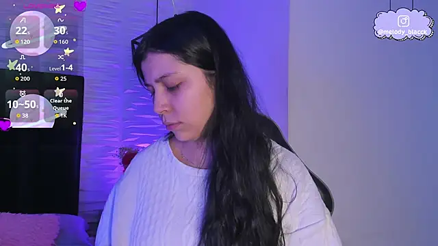 Melody Black  online show from December 17, 2025, 8:37 pm