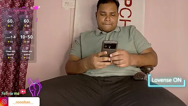 Naughty Rohan  online show from July 6, 2026, 7:27 am