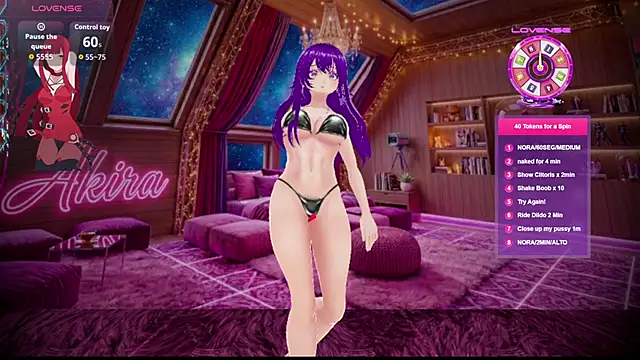 AkiraVixent online show from June 12, 2026, 1:21 pm