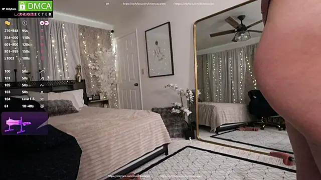 LoveMoScarlett online show from November 19, 2025, 8:53 pm