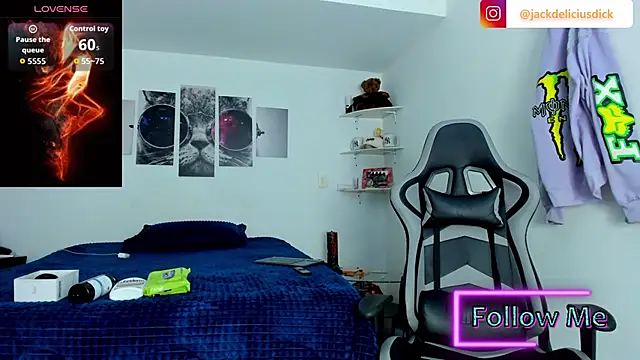 jackdeliciusdick online show from October 1, 2025, 8:31 am