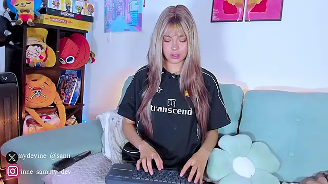 Snapshot of sammy_devinne chatting on March 30, 2026, 9:16 pm sammy devinne online show from March 30, 2026, 9:16 pm