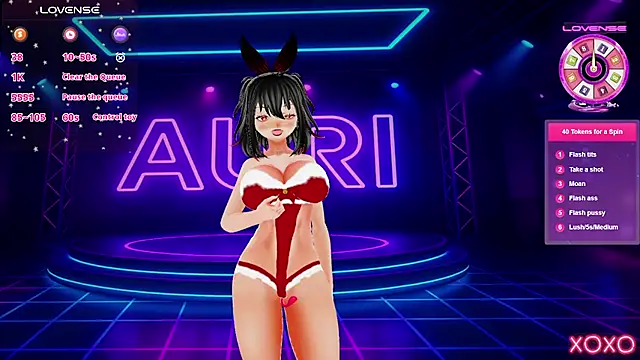 Auri Hikaru online show from December 5, 2025, 1:09 pm
