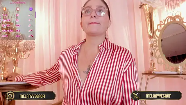 MelanyVegas online show from March 20, 2026, 12:21 pm