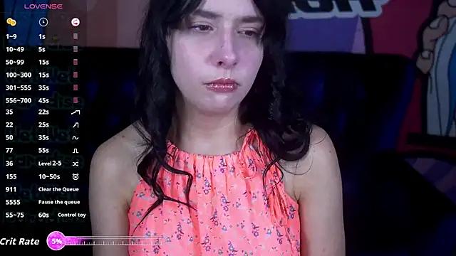 LiviaShy online show from December 1, 2025, 8:08 am