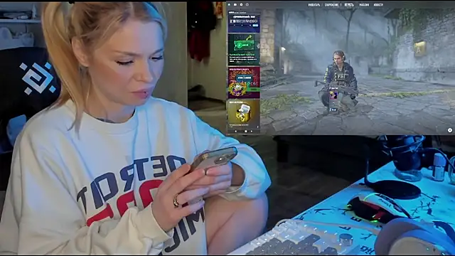 StarMila online show from February 27, 2026, 9:04 pm