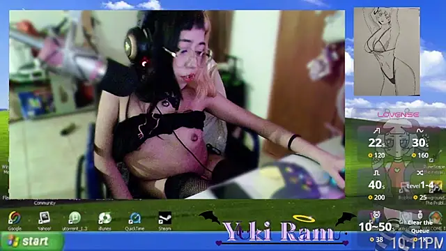 Snapshot of YukiRam chatting on June 10, 2026, 4:12 am YukiRam online show from June 10, 2026, 4:12 am