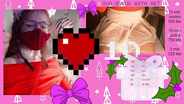 HoneyyCeleste online show from December 16, 2025, 10:26 pm