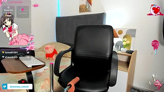 valeria espana online show from January 12, 2026, 11:54 pm