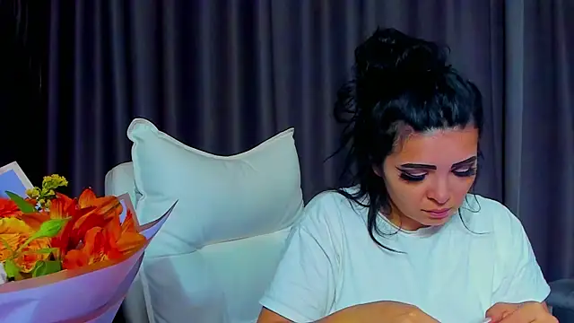 DevashaQueenX online show from October 28, 2025, 7:34 am