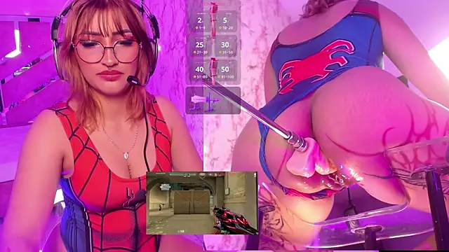 Snapshot of AriaNova_ chatting on February 25, 2026, 12:48 pm AriaNova online show from February 25, 2026, 12:48 pm