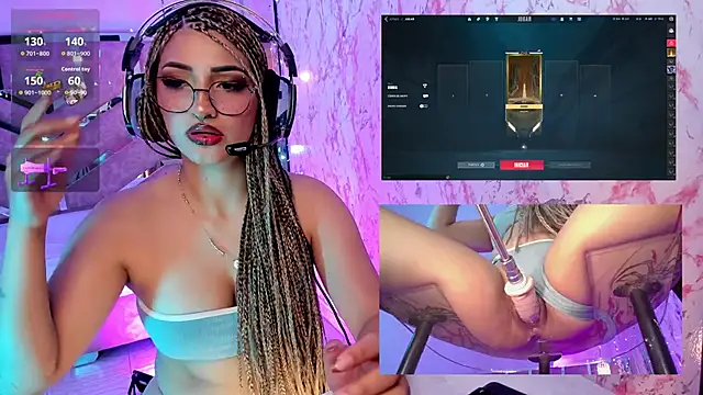 Snapshot of AriaNova_ chatting on March 5, 2026, 12:56 pm AriaNova online show from March 5, 2026, 12:56 pm