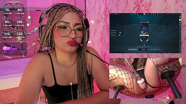 Snapshot of AriaNova_ chatting on March 9, 2026, 1:48 pm AriaNova online show from March 9, 2026, 1:48 pm