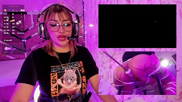 Snapshot of AriaNova_ chatting on March 24, 2026, 1:05 pm AriaNova online show from March 24, 2026, 1:05 pm