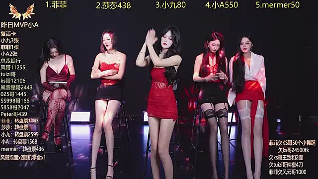 Snapshot of A848 chatting on October 1, 2025, 9:37 am A848 online show from October 1, 2025, 9:37 am