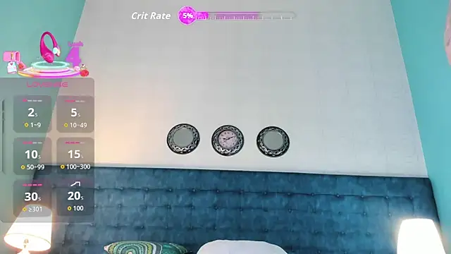 PaulinnaBlue online show from October 11, 2025, 8:07 pm