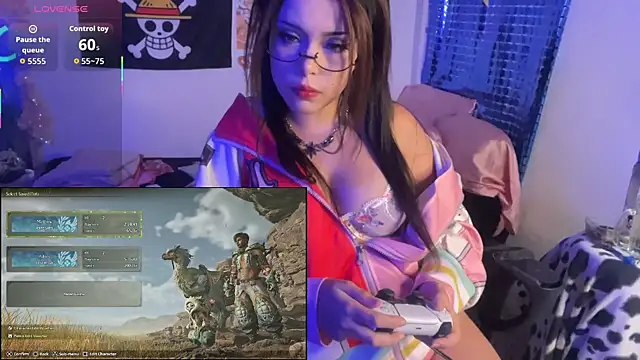 Snapshot of PixelKitty_ chatting on October 1, 2025, 9:10 pm PixelKitty online show from October 1, 2025, 9:10 pm