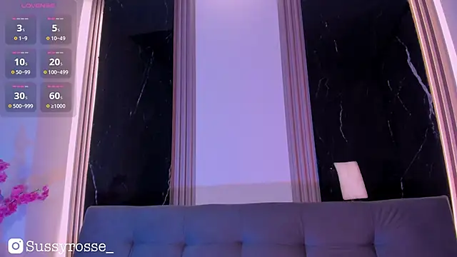 Sussyrosse  online show from January 8, 2026, 12:13 am