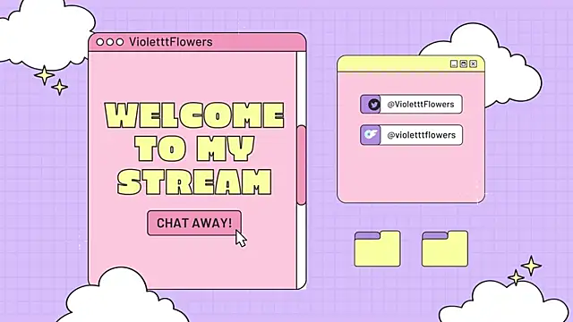 Snapshot of violetttflowers chatting on April 26, 2026, 11:46 pm violetttflowers online show from April 26, 2026, 11:46 pm